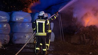 Großbrand in Bielefeld Jöllenbeck
