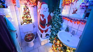 Neuer Rekord: 600 Weihnachtsbäume in einem Haus in Rinteln