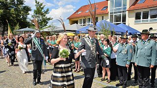 Schützenfest Oerlinghausen, Konzert, Empfang und Festumzug