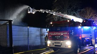 Borgholzhausen: Großbrand bei Schüco