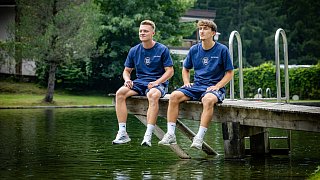 Bilder von Arminias viertem Tag im Trainingslager