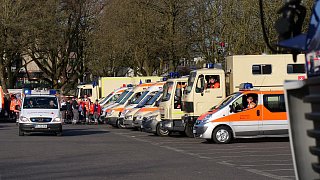 Paderborn: Eindrücke von der Bombenevakuierung in der Innenstadt