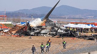 Flugzeugunglück in Südkorea