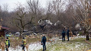DHL-Flugzeug stürzt in Litauen ab