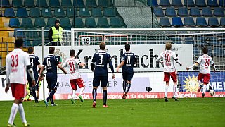 Fußball: Arminia Bielefeld gegen RB Leipzig