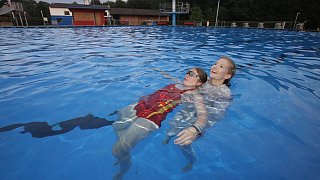 Löhne: Rettungsschwimmer beim DLRG