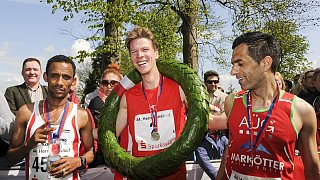 Hermannslauf 2015: Fotos vom Ziel an der Sparrenburg