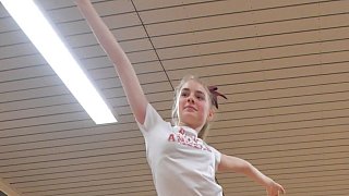 Julia Ortenburger trainiert bei 