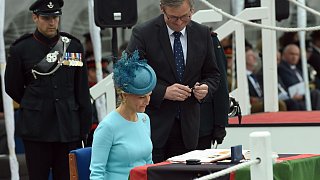Gräfin Sophie von Wessex besucht das 5th Rifle Regiment in Paderborn