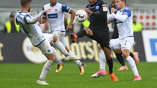 Torspektakel in der Benteler-Arena