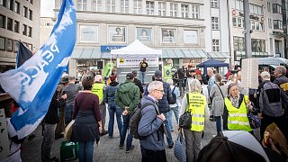 Demonstrationen am Jahnplatz