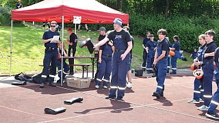 Jugendfeuerwehren messen sich in Oerlinghausen