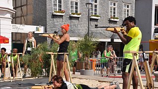 Brakel: Erster City-Biathlon Brakel