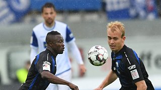Torspektakel in der Benteler-Arena