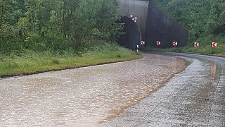 Höxter: Starkregen in Ottbergen