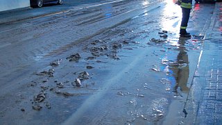 Höxter: Starkregen in Ottbergen