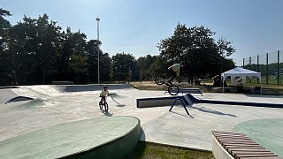 Skateanlage im Sportpark am Ölbach