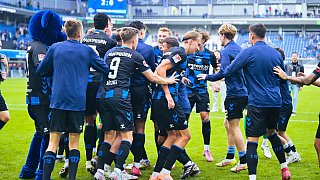 SC Paderborn gegen 1. FC Kaiserslautern