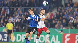 Bildergalerie zum Pokalspiel von Arminia Bielefeld gegen den HSV
