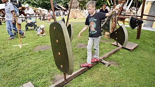 Bielefeld: viele Motive vom zweiten Tag des Sparrenburgfest
