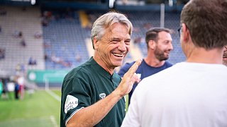 Arminia Bielefeld schlägt Werder Bremen 1:0.