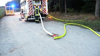 Waldbrand im Rhedaer Forst gelöscht