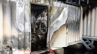 Brand in Tiefkühlkost-Firma Frostkrone in Rietberg