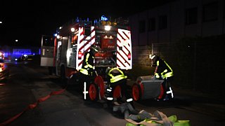 Borgholzhausen: Großbrand bei Schüco