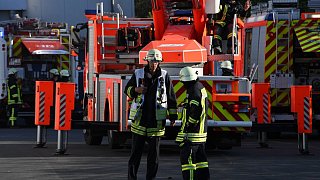 Großeinsatz der Feuerwehr bei Sonderabfallentsorger Zimmermann in Gütersloh