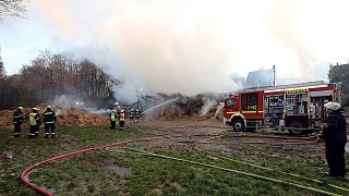 Großbrand in Bielefeld Jöllenbeck