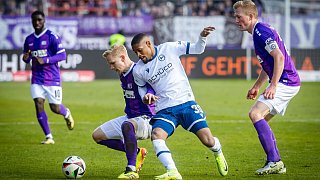 Arminia Bielefeld schlägt Osnabrück mit 1:0.