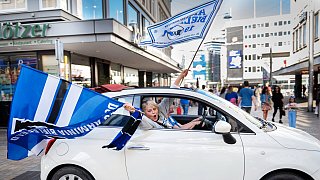 Arminias Aufstiegsparty