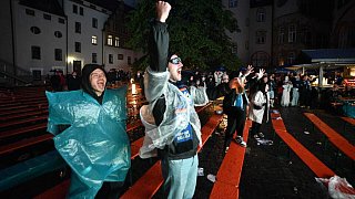 Die schönsten Bilder vom Public Viewing in Bielefeld