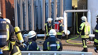 Werther: Großbrand bei Poppe und Potthoff