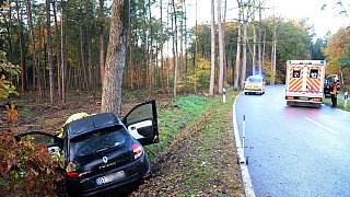 Unfall auf der Holter Straße