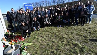 Gütersloh: Fans gedenken verunglücktem Volksmusiker Saulic an der A2