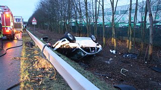 Porta Westfalica: Wolfsburger Fußballprofi Junior Malanda bei Unfall auf A 2 gestorben