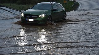 Höxter: Starkregen in Ottbergen