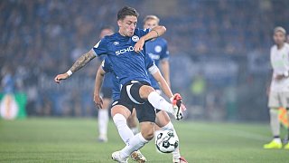 Arminia Bielefeld schlägt Werder Bremen 1:0.