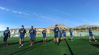 Wintertrainingslager in Spanien: Training Dienstag Vormittag