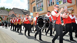 Schützenfest Oerlinghausen, Konzert, Empfang und Festumzug