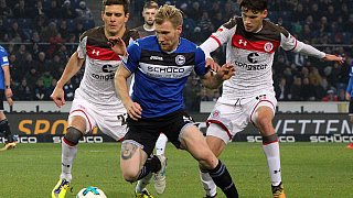 Arminia Bielefeld gegen FC St. Pauli