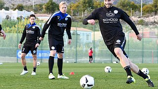 Erster Tag im Arminia-Trainingslager in Benidorm/Spanien