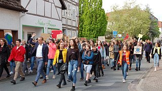 Höxter: Schüler-Demo für Klimaschutz