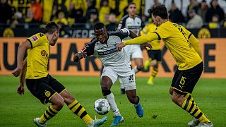 Bilder der Partie Borussia Dortmund gegen SC Paderborn