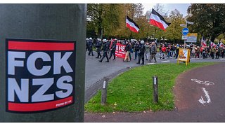 Bielefeld: 14.000 Demonstranten pfeifen Neonazis aus der Stadt