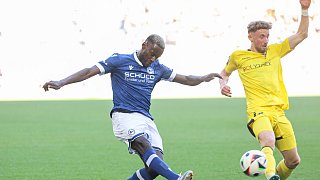 Arminia Bielefeld und Alemannia Aachen trennen sich 1:1.
