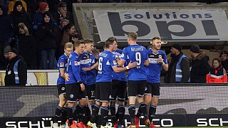 Arminia Bielefeld gegen FC St. Pauli