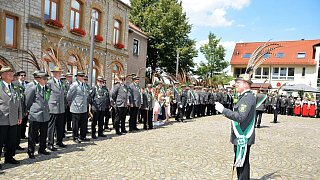 Schützenfest Oerlinghausen, Konzert, Empfang und Festumzug
