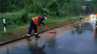 Höxter: Starkregen in Ottbergen